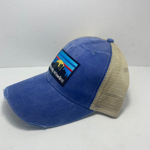 Naturally N’awlins Distressed Trucker Hat