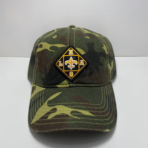 Saints Low Profile Camouflage Dad Hat