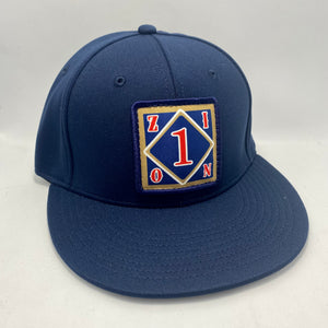 ZION Fitted Flat Bill Pelicans Hat