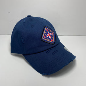 NOLA Women’s Structured Low Profile Ponytail Hat Navy