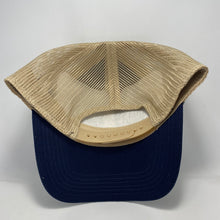 Load image into Gallery viewer, Pelicans Navy/ Tan Low Profile Trucker
