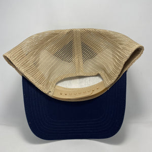 Pelicans Navy/ Tan Low Profile Trucker