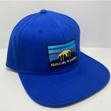 Load image into Gallery viewer, Naturally N’awlins Blue Flatbill Snapback Hat
