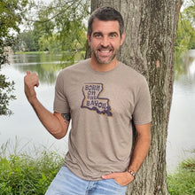 Load image into Gallery viewer, Men’s LSU Born on the Bayou Shirt
