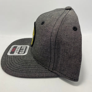 Unbreakable Flatbill Hat Chambray Black