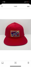 Load image into Gallery viewer, Pelicans Red Flatbill Snapback
