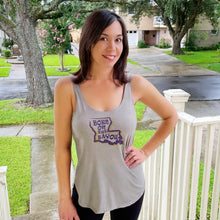 Load image into Gallery viewer, LSU Born on the Bayou Women’s Tank Top
