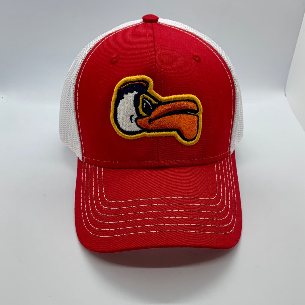 New Orleans Pelicans Low Profile Trucker Hat Red/White