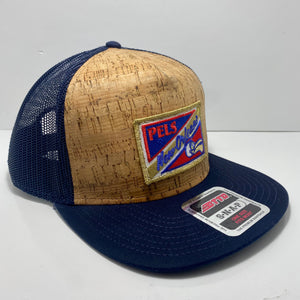 Pelicans High Profile Cork Trucker