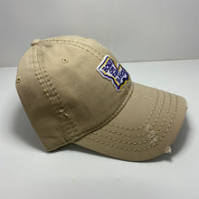 Load image into Gallery viewer, LSU Born on the Bayou Distressed Dad Hat
