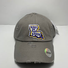 Load image into Gallery viewer, Born on the Bayou Ponytail Hat
