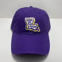 Load image into Gallery viewer, LSU Born on the Bayou Dad Hat
