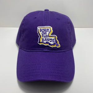 LSU Born on the Bayou Dad Hat