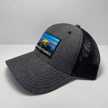 Load image into Gallery viewer, Naturally N’awlins Chambray Black Trucker Hat
