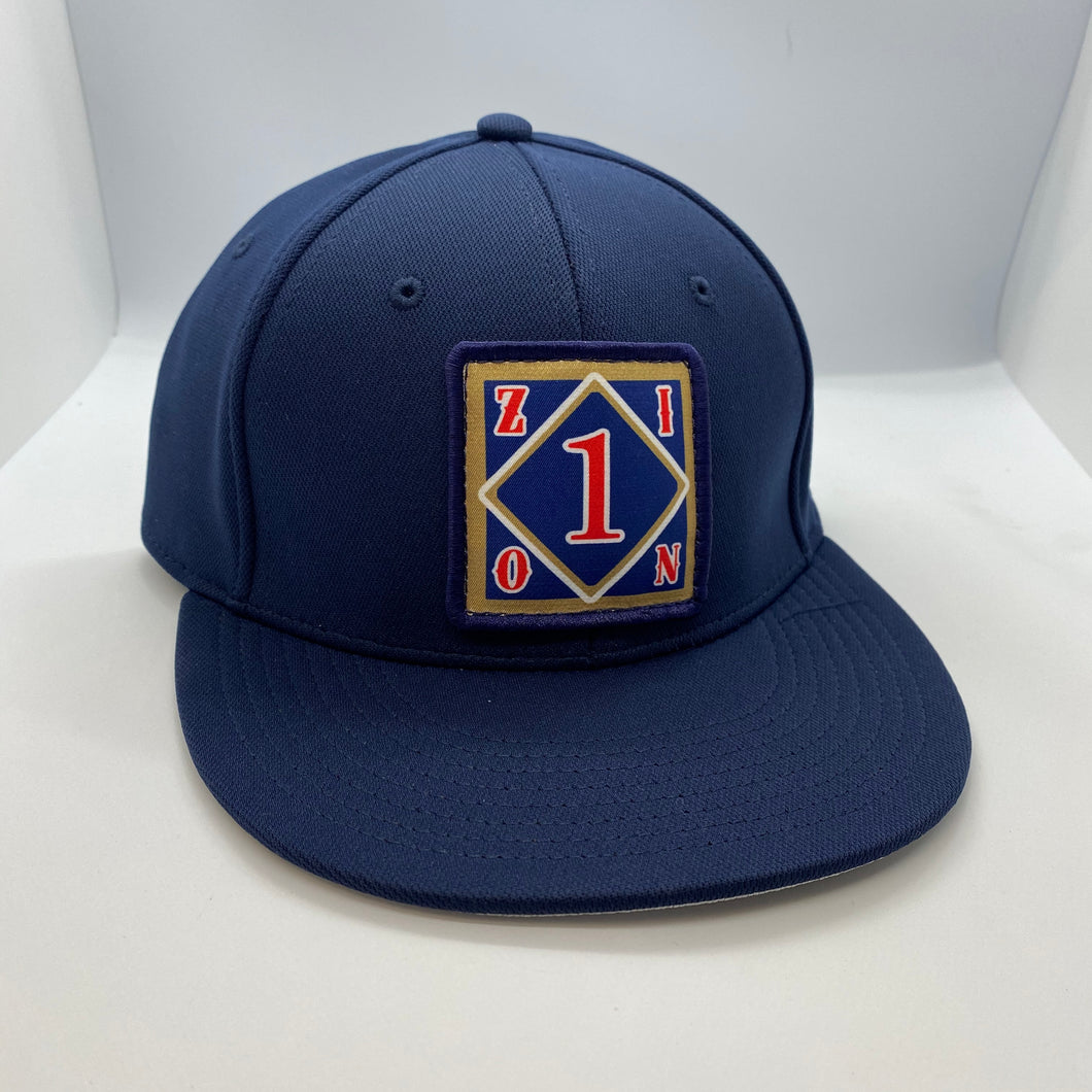 ZION Fitted Flat Bill Pelicans Hat