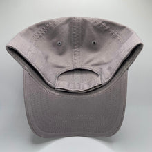 Load image into Gallery viewer, Born on the Bayou LSU Dad Hat Gray
