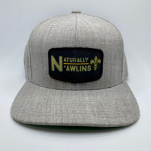 Load image into Gallery viewer, Naturally N’awlins Heather Gray Flatbill
