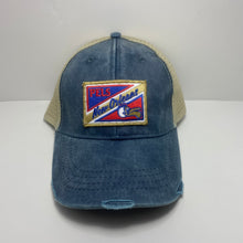 Load image into Gallery viewer, Pelicans Low Profile Distressed Trucker Hat
