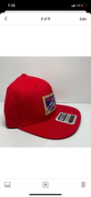 Load image into Gallery viewer, Pelicans Red Flatbill Snapback
