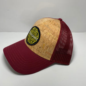 Unbreakable Maroon and Cork Trucker Hat