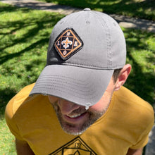 Load image into Gallery viewer, Saints Low Profile Distressed Dad Hat

