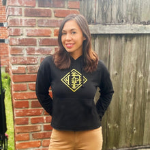 Load image into Gallery viewer, Women’s NOLA cropped hooded Sweatshirt
