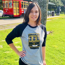 Load image into Gallery viewer, Unisex Saints Streetcar 3/4 Sleeve Raglan
