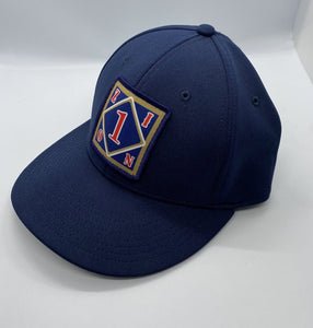 ZION Fitted Flat Bill Pelicans Hat