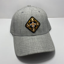 Load image into Gallery viewer, Saints Heather Gray SnapBack Hat

