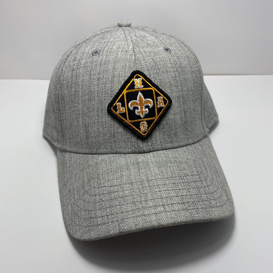 Saints Heather Gray SnapBack Hat