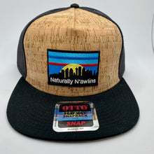 Load image into Gallery viewer, Naturally N’awlins  Cork Flatbill Hat
