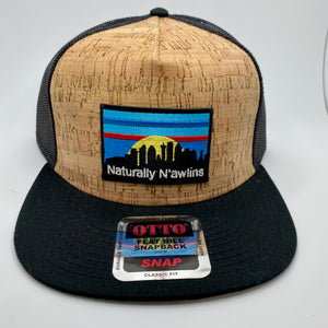 Naturally N’awlins  Cork Flatbill Hat