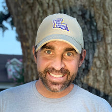 Load image into Gallery viewer, LSU Born on the Bayou Distressed Dad Hat
