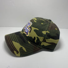 Load image into Gallery viewer, Born on the Bayou LSU Camouflage Dad Hat
