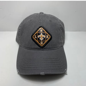 Saints Low Profile Distressed Dad Hat