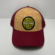 Load image into Gallery viewer, Unbreakable Maroon and Cork Trucker Hat
