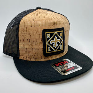 Saints Cork Flatbill Trucker Hat