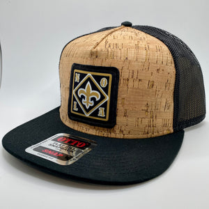 Saints Cork Flatbill Trucker Hat