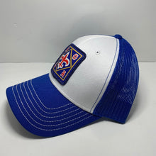 Load image into Gallery viewer, Royal Blue and White NOLA Trucker
